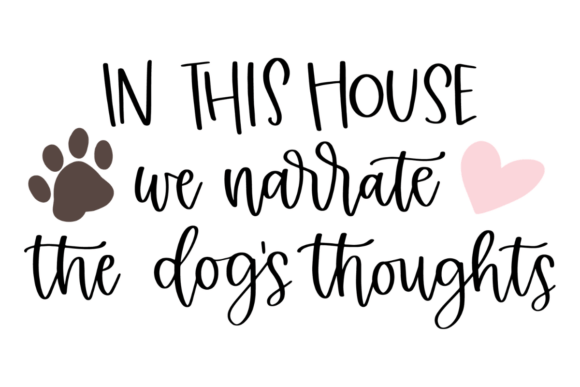 Funny Home Decor Dog SVG for Crafts and Graphics