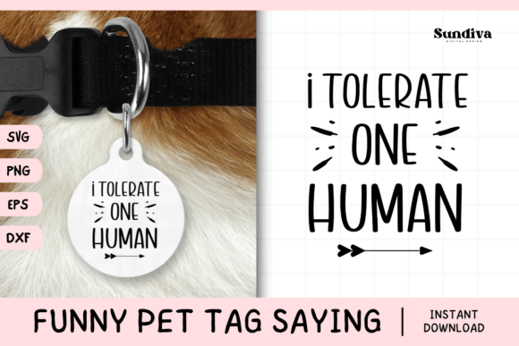 Funny Pet Tag Saying SVG 21 Review
