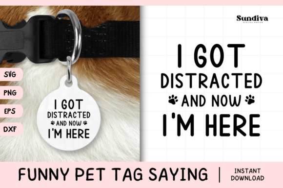 Funny Pet Tag Saying SVG 39 Review