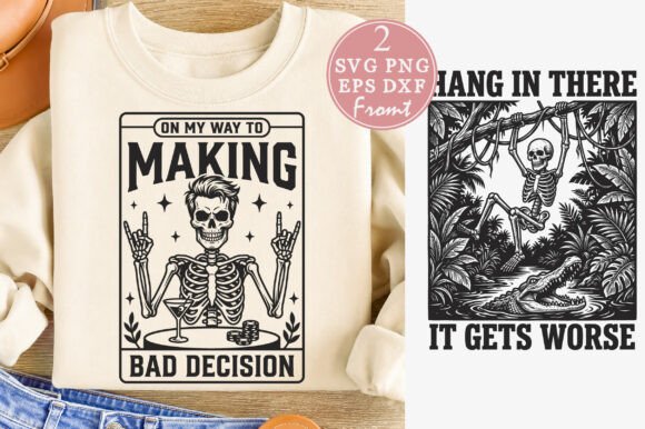 Funny Skeleton Sarcastic Skeleton SVG for Crafts and Graphics